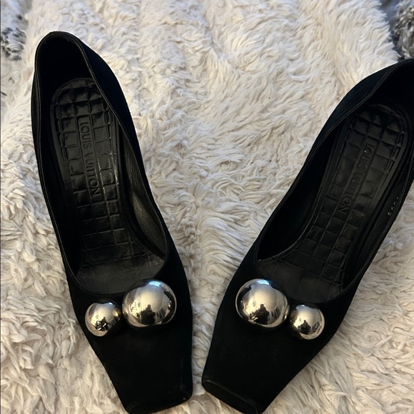 Louis Vuitton Other - Louis Vuitton Black heels for women